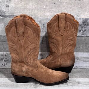 TECOVAS The Sadie Western Boot In Toasted Almond - Size -  10B